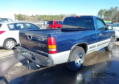 2002 Chevrolet Silverado 1500 from USA, damaged, VIN 1GCEC14W12Z264425